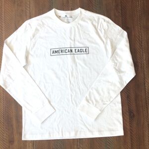 American Eagle Long Sleeve T Shirt Top New Cotton